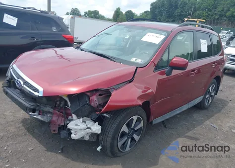 2017 Subaru Forester 2.5I Premium from USA, damaged, VIN JF2SJAGC0HH553807